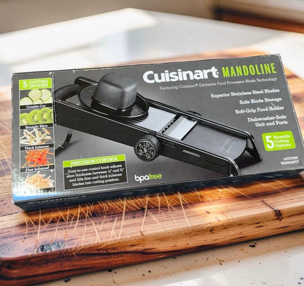 Cuisinart V-Blade Mandoline Slicer Professional Food Prep Tech Kitchen Tool NIB